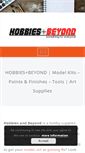 Mobile Screenshot of hobbiesandbeyond.com